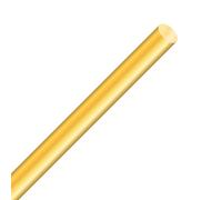 iMeistek 10mm Brass Rod,iMeistek 250mm Length Brass Solid Round Rods for RC Models,DIY Crafts