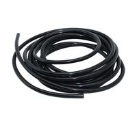 iMeistek Flexible Silicone Tube, 10mm ID X 12mm OD 4M Silicone Tubing Water Air Hose Pipe for Pump Transfer Black