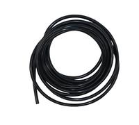 iMeistek Flexible Silicone Tube, 3mm ID X 6mm OD 4M Silicone Tubing Water Air Hose Pipe for Pump Transfer Black