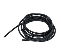 iMeistek Flexible Silicone Tube, 4mm ID X 7mm OD 4M Silicone Tubing Water Air Hose Pipe for Pump Transfer Black