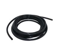 iMeistek Flexible Silicone Tube, 6mm ID X 8mm OD 4M Silicone Tubing Water Air Hose Pipe for Pump Transfer Black