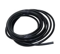 iMeistek Flexible Silicone Tube, 8mm ID X 10mm OD 4M Silicone Tubing Water Air Hose Pipe for Pump Transfer Black
