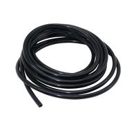 iMeistek Flexible Silicone Tube, 9mm ID X 11mm OD 4M Silicone Tubing Water Air Hose Pipe for Pump Transfer Black
