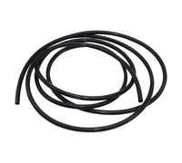 iMeistek Flexible Silicone Tubing,Inner Diameter 2mm,Outer Diameter 5mm,3 Metre Black Silicone Hose for Pumps and Air Hoses