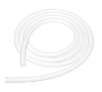 iMeistek Silicone Foam Seal Strip 3 mm Dia x 6 m, Round Silicone Sponge Rubber Weather Stripping Cord for Door and Window, Backer Rod, DIY Gasket, White