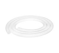 iMeistek Silicone Foam Seal Strip 4 mm Dia x 2 m, Round Silicone Sponge Rubber Weather Stripping Cord for Door and Window, Backer Rod, DIY Gasket, White