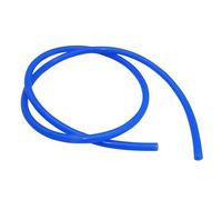 iMeistek Silicone Tube,10mm ID 16mm OD 3mm Wall Thickness 2M Flexible Silicone Hose for Air Water Transfer Pneumatic Vacuum Blue