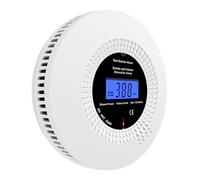 iMeistek Smoke and Carbon Monoxide Detectors, Combination Smoke and Carbon Monoxide Alarms for home,with Digital Display,EN 50291 &EN14604 Approved.1PCS