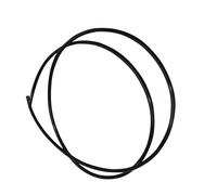 iMeistek Vacuum Silicone Tube, 3mm ID 9mm OD 3mm Wall Thickness 2M Silicone Vacuum Hose for Engine Black