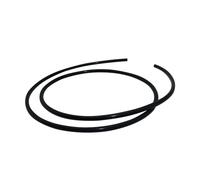 iMeistek Vacuum Silicone Tube, 6mm ID 12mm OD 3mm Wall Thickness 2M Silicone Vacuum Hose for Engine Black