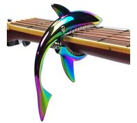 Imelod Guitar Capo for Acoustic and Electric Guitar Shark Capo Zinc Alloy for 6 String Guitar with Good Hand Feeling, No Fret Buzz and Durable(Colorful)