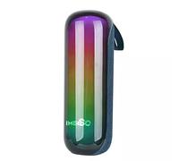 IMENSO Portable Bluetooth Speaker - Clear Sound, RGB Lights Sync to Music, IPX5 Waterproof, 3H Playtime, 360° Stereo Sound for Hiking, Cycling, Outdoor (Royal Blue)