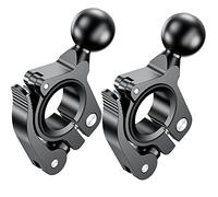 iMESTOU 1" Ram Ball Adapter for Handlebars, Aluminium 1 inch Handlebar Ball Base Work with Ram Bike Phone Mounts (2)
