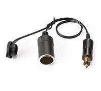 iMESTOU European Male Din Connector with Extension Cable with Waterproof Cover