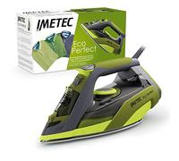 Imetec Eco Perfect Iron - Steam Iron 2400 Watts With -35% Water Consumption and -25% Energy Consumption - Plate With Ceramic Coating Pro & Triple Anti-Limescale Protection