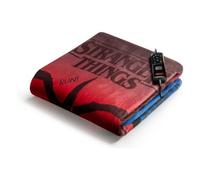 Imetec Electric Blanket CALDOPLAID Stranger Things Red And Blue