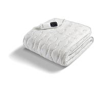 Imetec Electric Single Electric Blanket White Cotton