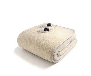 Imetec Scaldasonno Adapto M 6T Merino Wool Double 150 x 160 cm Washable