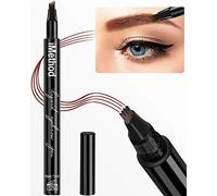 iMethod Eyebrow Pen - iMethod Eyebrow Pencil with a Micro-Fork Tip Applicator Creates Natural Looking Brows Effortlessly and Stays on All Day, Reddish Brown