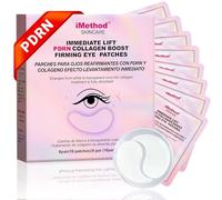 iMethod PDRN Collagen Boost Eye Patches - Under Eye Mask, Instant Lift Eye Mask for Reduce Fine Lines & Wrinkles, Firming Under Eye Patches for Dark Circles, Puffy Eyes, Eye Bags, 8 Pairs