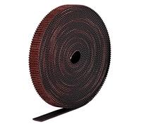 iMetrx GT2 Belt 10mm Belt 3D Printer 5m Timing Belt Premium Fibreglass Pull Cord Wear-Resistant Brown Nylon Tooth Surfaces