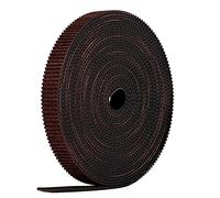 iMetrx GT2 Belt 6mm Belt 3D Printer 5m Timing Belt Premium Fibreglass Pull Cord Wear-Resistant Brown Nylon Tooth Surface