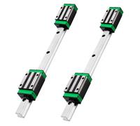 iMetrx HGR20 Linear Guide Rail Kit - 2 Pcs 1000mm Rails + 4 Pcs HGH20CA Bearing Blocks High Precision, Anti-Rust for 3D Printers, CNC Routers, Lathes & DIY Automated Machines