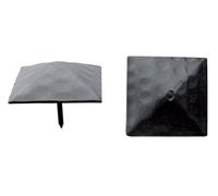 Imex El Zorro B-73325 El Zorro B-73325-Pack of 10 Pyramid Nails, 25 x 30 mm