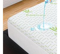 IMFAA BAMBOO Water Proof Mattress Protector Topper cover Extra Deep Fitted 40 CM Depth Breathable Antialergy Non Noisy Bug Proof King-40cm