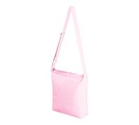 IMFAA Hobo Bag Women Canvas Handbag Crossbody Large Capacity Zipped Shoulder Bag Ladies Large Cotton Tote Handbag Girls Shopping (Pink Pack-1)