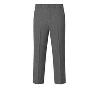 IMFAA Kids School Uniform Trousers/Pants -Pull-On Adjustable Elastic Waist - Grey & Black - No Zip or Hook (UK, Age, 4-5Y Grey P-1)