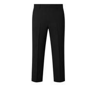 IMFAA Kids School Uniform Trousers/Pants -Pull-On Adjustable Elastic Waist - Grey & Black - No Zip or Hook (UK, Age, 5-6Y, Black P-1)
