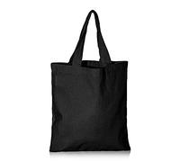 IMFAA 100% Natural Cotton Canvas Reusable Tote Shopping/Kids Party bags. Natural Colour Ideal for Printing and Embroidery. (10, Small(30x30) Cm)…