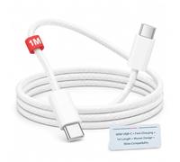 i'mFixed 60W USB-C to USB C Charger Cable, Fast Charge for Apple iPhone, 1m | USB-C to USB-C, Fast Charging Cable, Up to 60W Power, Woven Design, Data Sync, Compatible for Apple iPhone, iPad and Laptops