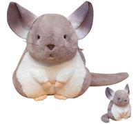 imFreienawn Chinchilla Stuffed Animal, 9.8 Inch Cute Chinchilla Plush, Soft Comfortable Plush Stuffed Animals for Children Kids Baby Toys Gifts Animals