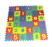 imFreienawn Number Alphabet Foam Baby Foam Play Mat Soft EVA Colorful Floor Mat Child Educational Toy Gift Each Tile 4.7x4.7 InchAlphabet