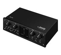 IMG MX-2IO 2-Channel USB Audio Recording Interface, Black, Full Duplex USB Port for Simultaneous Recording, Playback and Mixing