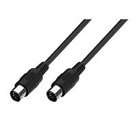 img Stage Line 0.5m Midi Cable - Black