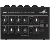 IMG Stage MMX-8 Line Mini Universal Audio Mixer 8 Channel 170149