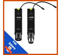 IMG Stageline FLY-16SET Wireless Microphone UHF System - Converts Wired Handheld