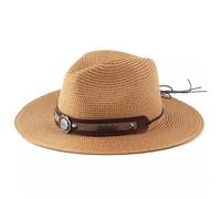 IMGASDCSD Hat Straw Cowboy Hat Multicolor 56-58cm Head Circumference for Men Women(Colour 6)