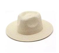 IMGASDCSD Hat Straw Cowboy Hat Sun Protection Multicolor Lightweight Breathable Outdoor Summer Beach Travel(Color 3)