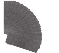 IMGASDCSD Staircase carpet Stair Treads 55x20x0.2cm Multicolor Pack of 15 Polyester(Dark Grey)