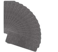 IMGASDCSD Staircase carpet Stair Treads Pack Of 15 Light Grey Dark Grey 55x20x0.2cm(Dark Grey)