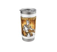 Imhotep Genuis Ancient Egyptian Kemetic African Stainless Steel Insulated Tumbler