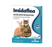 ImidaFLEA Spot-On Solution for Cats, Rabbits and Dogs - Large Cat/Large Rabbit - 3 Pipettes