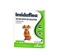 Imidaflea Spot on Solution 100mg for Medium Dogs - 4-10kg - 3 x 1.0ml