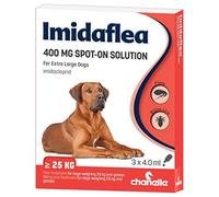 ImidaFlea Spot On Flea Treatment for XL Dogs 400mg 3 Pipettes