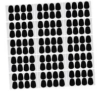 IMIKEYA 0.8mm Saxophone Pads for Alto and Tenor Sturdy Silicone Cushions Adhesive Backing for Musicians and Beginners 50-Piece Set