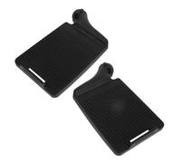 IMIKEYA 1 Pair Drive Wheelchair Detachable Footrest Replacement, Heavy Duty Plastic Wheelchair Foot Plate Accessories with Sturdy and Supportive Design, Left Right for Indoor and Outdoor